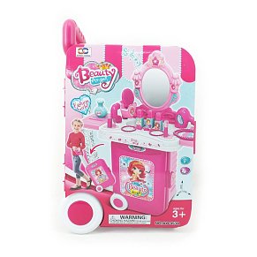 Beauty Play Set Trolley 3 in 1