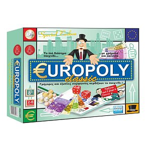 Επιτραπέζιο Παιχνίδια EUROPOLY Classic Special Edition