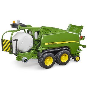 BRUDER John Deere C441R round bales press