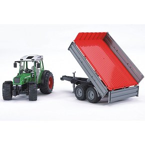 BRUDER Fendt 209 S with tipping trailer