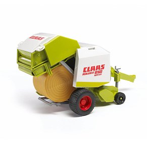 BRUDER Claas Rollant 250 Round Baler with 1 Straw Bale