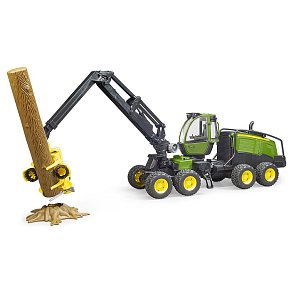BRUDER John Deere 1270G harvester with one tree trunk