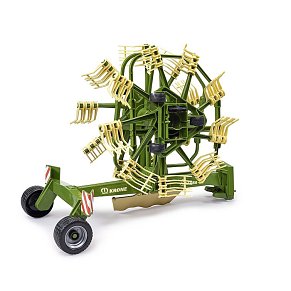 BRUDER Krone dual rotary swath windrower