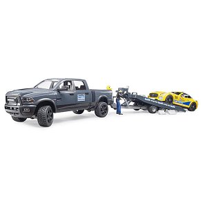 BRUDER Διπλοκάμπινο Ram ρυμούλκησης Roadster Racing Team