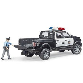 BRUDER Αστυνομικό Διπλοκάμπινο RAM 2500 με αστυνομικό