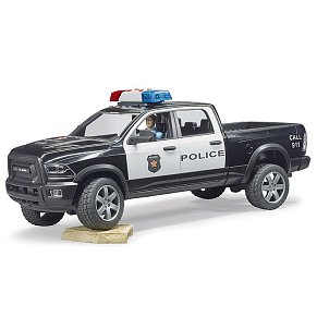 BRUDER Αστυνομικό Διπλοκάμπινο RAM 2500 με αστυνομικό