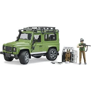 BRUDER Τζιπ Land Rover με δασοφύλακα και σκύλο