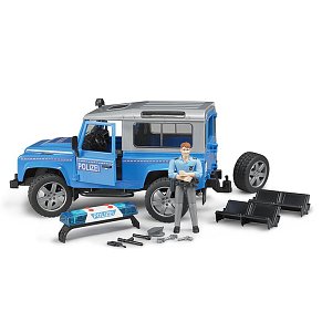 BRUDER Αστυνομικό Land Rover station wagon με αστυνόμο