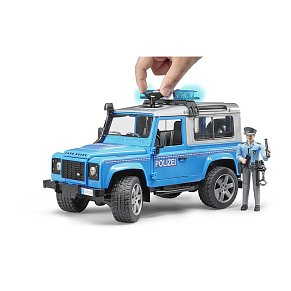 BRUDER Αστυνομικό Land Rover station wagon με αστυνόμο