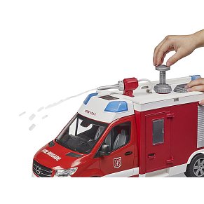 BRUDER Πυροσβεστικό όχημα Mercedes Sprinter με φωτα και ήχο