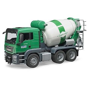 BRUDER MAN TGS Cement mixer truck