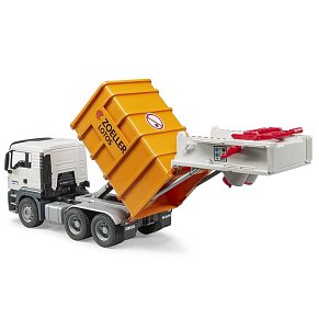 BRUDER MAN TGS Side loading garbage truck