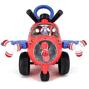 Kiddieland Spidey & Friends Lights & Sounds Ride-On Plane