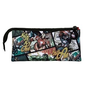 Marvel Avengers Triple Pencil Case – React