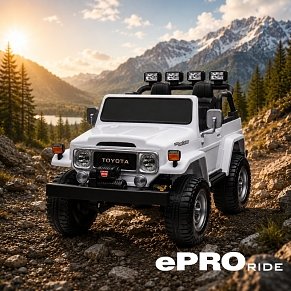 ePRO Ride Toyota Land Cruiser FJ40 Licensed Ride-On Car