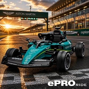 ePRO Ride Aston Martin F1 Licensed Ride-On Car 12V