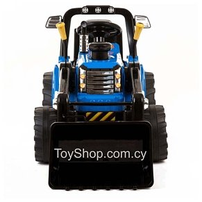 ePRO Ride Battery Ride-on Power Tractor 12 Volts Blue