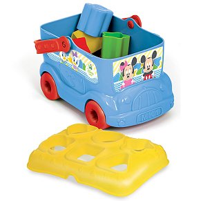 Baby Clementoni Λεωφορειάκι με Σχήματα Mickey