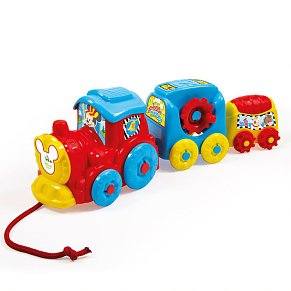Baby Clementoni Disney Baby Βρεφικό Παιχνίδι Τρενάκι Pull Along