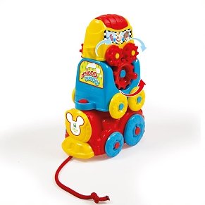 Baby Clementoni Disney Baby Βρεφικό Παιχνίδι Τρενάκι Pull Along
