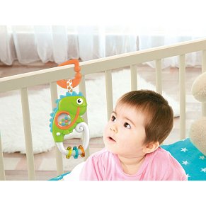 Baby Clementoni Βρεφική Ηλεκτρονική Κουδουνίστρα Χαμαιλέοντας
