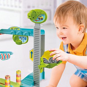 Baby Clementoni Play For Future Βρεφικό Παιχνίδι Πίστα Γκαράζ
