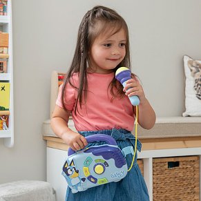 Bluey Βρεφικό Προσχολικό Παιχνίδι Ραδιόφωνο Boombox Για 18+ Μηνών