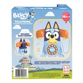 Bluey Βρεφικό Προσχολικό Παιχνίδι Τηλέφωνο