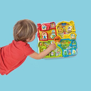 Baby Clementoni Educational Baby Toddler Farm With Baby Animals