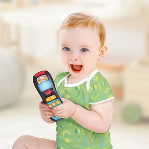 Baby Clementoni Educational Baby Toddler Toy Remote Control - In Greek