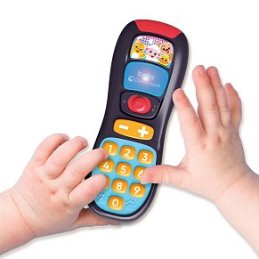Baby Clementoni Educational Baby Toddler Toy Remote Control - In Greek