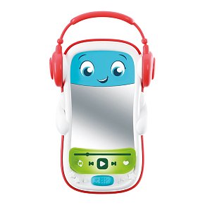 Baby Clementoni Educational Baby Toddler Toy Mini Radio - In Greek