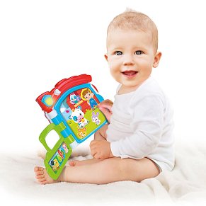Baby Clementoni Educational Baby Toddler Toy My First Book For 10-36 Months