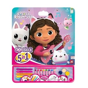 Giga Block 5 In 1 Drawing Set Gabby's Dollhouse