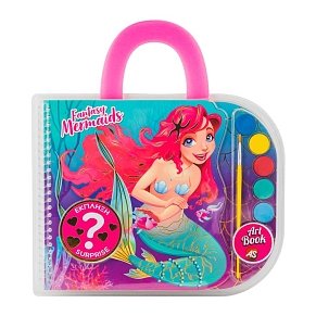 ΣΕΤ ΖΩΓΡΑΦΙΚΗΣ ART BOOK MERMAIDS