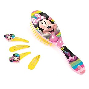 Βούρτσα Με Κλιπς Μαλλιών Disney Minnie