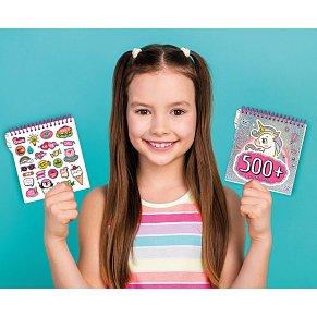 Sticker Book Τετράδιο Με 500 Αυτοκόλλητα Για 3+ Χρονών