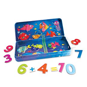 Magnet Tin Αριθμοί Εκπαιδευτικοί Χάρτινοι Μαγνήτες