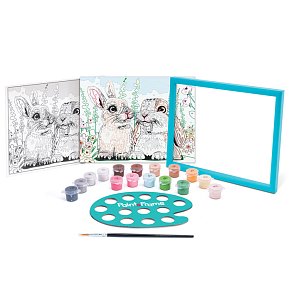 ΕΡΓΑΣΤΗΡΙΟ ΖΩΓΡΑΦΙΚΗΣ Paint & Frame Cute Bunnies