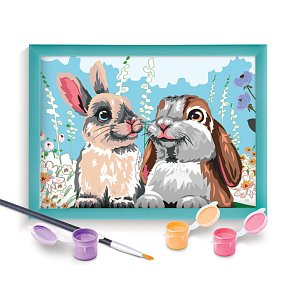 ΕΡΓΑΣΤΗΡΙΟ ΖΩΓΡΑΦΙΚΗΣ Paint & Frame Cute Bunnies