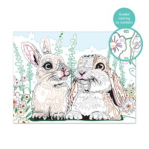 ΕΡΓΑΣΤΗΡΙΟ ΖΩΓΡΑΦΙΚΗΣ Paint & Frame Cute Bunnies