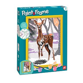 ΕΡΓΑΣΤΗΡΙΟ ΖΩΓΡΑΦΙΚΗΣ Paint & Frame Snow Deer