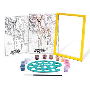 ΕΡΓΑΣΤΗΡΙΟ ΖΩΓΡΑΦΙΚΗΣ Paint & Frame Snow Deer