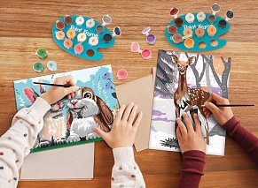 ΕΡΓΑΣΤΗΡΙΟ ΖΩΓΡΑΦΙΚΗΣ Paint & Frame Snow Deer