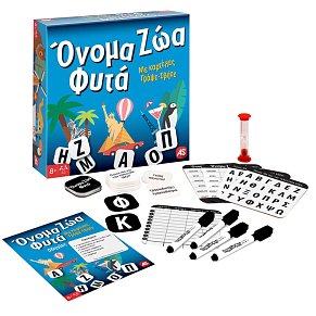 Επιτραπέζιο Παιχνίδι Όνομα - Ζώα - Φυτά Board Edition Για Ηλικίες 8+ Χρονών Και 2-4 Παίκτες
