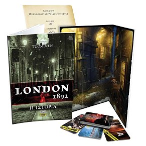 Επιτραπέζιο Παιχνίδι Crime Scene London 1892
