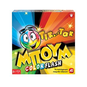 Επιτραπέζιο Παιχνίδι Τικ Τακ Μπουμ Color Flash Για Ηλικίες 8+ Χρονών
