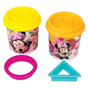 DOUGH SET 2 POTS 4OZ AND 2 CUTTERS MINNIE