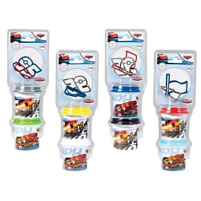 DOUGH SET 2 POTS 4OZ AND 2 CUTTERS CARS