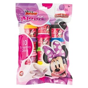 Disney Minnie Polybag With 10 Pots And 3D Caps 280gr